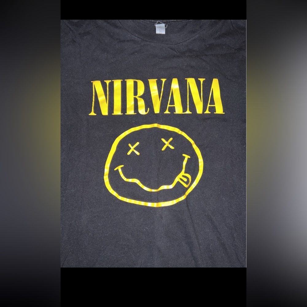 Nirvana band T shirt